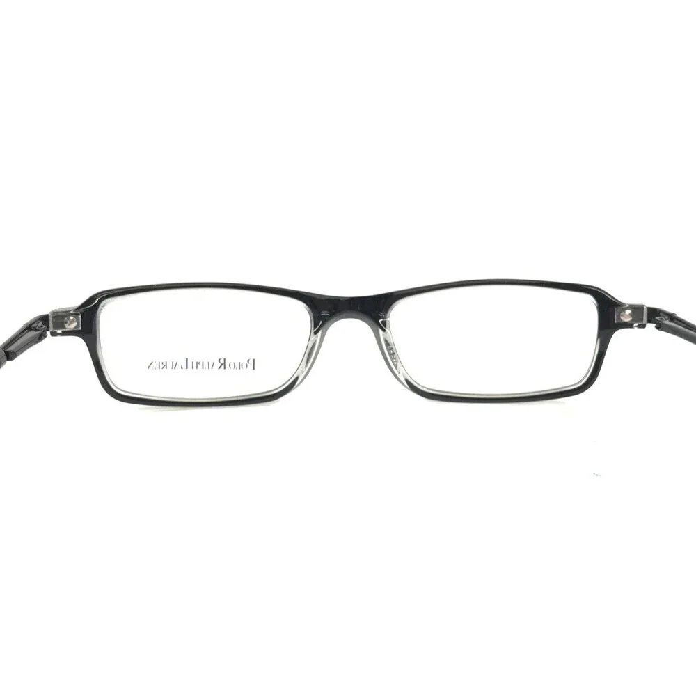 Polo Ralph Lauren Eyeglasses Frames 2001 5011 Black on Clear Full Rim 49-17-135